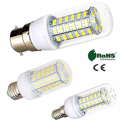 New Bright E27 E14 GU10 G9 B22 Bayonet 5730 SMD LED Corn Bulb Light 220V 240V • $6.22