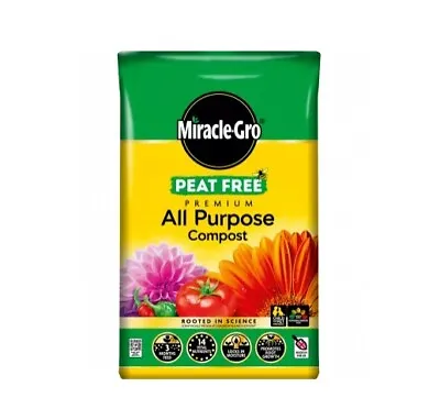 Miracle Gro All Purpose PEAT FREE Compost • £7.01