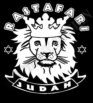 Lion Of Judah Sweat-shirt Rasta Rastafari Reggae Jamaica Bob Marley Jah Zion • £16.19