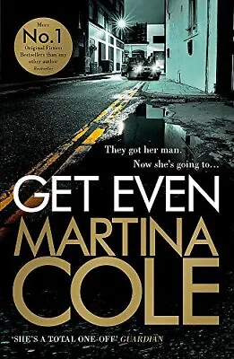 Get Even By Cole Martina Book The Cheap Fast Free Post • £3.49