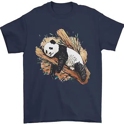 A Sleeping Panda Bear Ecology Animals Mens T-Shirt 100% Cotton • $10.09