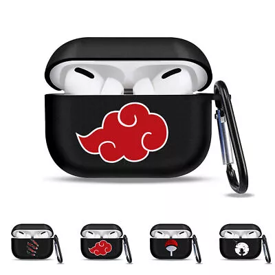 Anime Naruto Logo Case Cover Compatible With Airpods 1st/2nd 3rd Generation Pro~ • $11.11