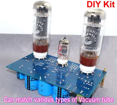 EL34 Vacuum Tube Amplifier Single-ended Class A HiFi Stereo Amp DIY Kit 10W X 2  • $28.53