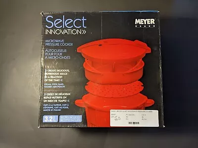 Meyer Select Innovation 3.2 Liter Microwave Pressure Cooker **NEW** • $14