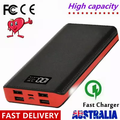 $15.79 • Buy Portable 2000000mAh Power Bank Fast Charger 4USB Battery Pack For Mobile Phone
