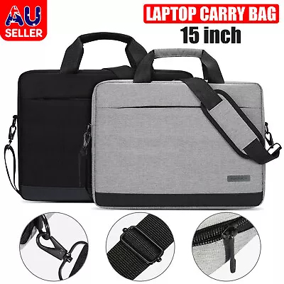 Waterproof Universal Laptop Sleeve Briefcase Carry Bag Shoulder Bag 15.6  Inch • $26.99