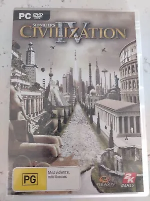 Civilization IV PC DVD Rating PG Sidmeier's 2K Games Furaxis Games • $5