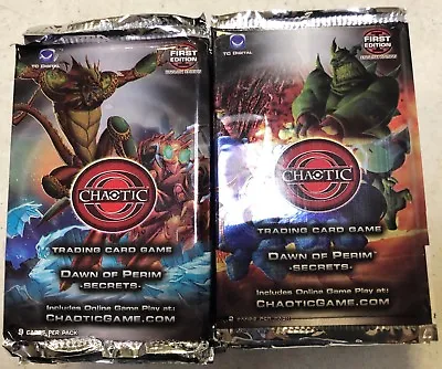 Chaotic Dawn Of Perim Secrets Booster Box LOT Of 24 Packs For Card Game TCG CCG • $249.99