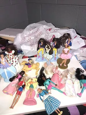 Vintage 90s McDonalds Barbie Dolls Happy Meal Toys Mixed Lot Of 16 Lot 2 • $9.99