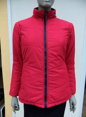 £17.95 • Buy Sherwood Forest - Navy / Raspberry Reversible / 4 Way Padded Jacket/Gilet - 8/10