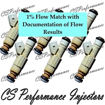 1% Flow Match Bosch Fuel Injectors (6) 0280155811/737 For 3.8L V6 Supercharged • $279.99