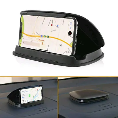 Car Dashboard Mount Phone Holder Silicone Anti-Slip Pad Bracket Auto Accessories • $41.35