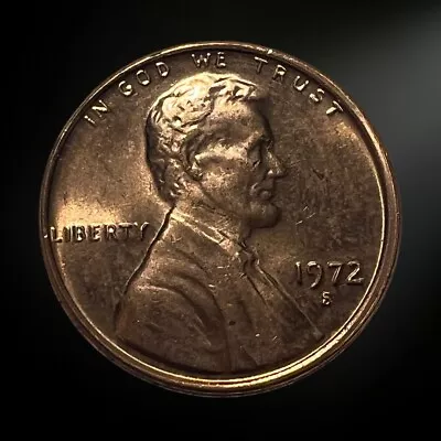 1972 S San Francisco Lincoln Memorial Penny Brilliant Uncirculated (BU) • $2.39