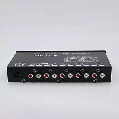 7 Band Equalizer Car Audio DC 12V Adjustable Car Amplifier Graphic Equalizer • £30.28