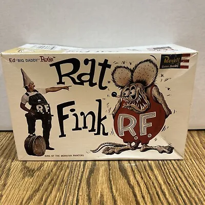 Vintage 2001 Ed  Big Daddy  Roth's Rat Fink 6 Inch Revell Plastic Model Kit • $26.99