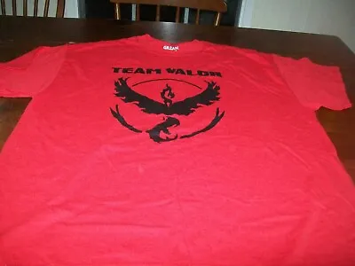 $9.99 • Buy Pokemon Go Team Valor Team Mystic Team Instinct Pokeball Red T-shirt 2 XL Tee