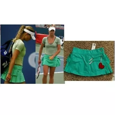 Nwt RARE Adidas Stella McCartney Green Pleated Tennis Skirt XS • $139.99