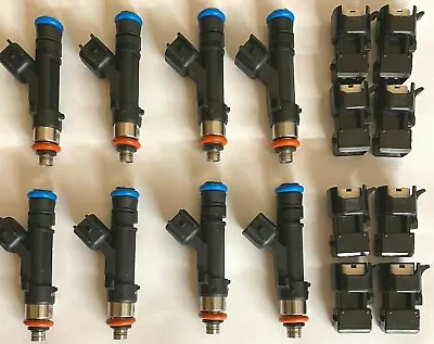 80lb Injectors Ls1  Lt1 Mustang Camaro Corvette Firebird Cobra 12 Ohm • $233.60