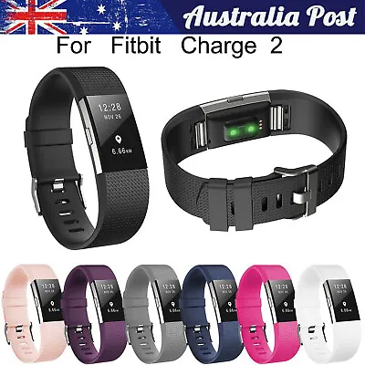 $7.99 • Buy For Fitbit Charge 2 Wrist Straps Wristband Best Replacement Accessory Watch Band