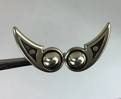 Vintage STERLING SILVER MODERNIST EARRINGS Shooting Star COMET DESIGN • $30