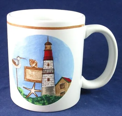 NEW Lighthouse Seaside Theme 10 Oz. Coffee Mug • $6.43