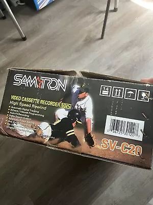 SAMTRON SV-D21 VCR VHS 4 Head Hi-Fi with Remote (New In Box) • $56