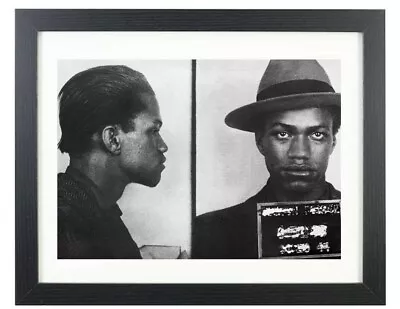 Malcolm X Mugshot Minister Malcom Civil Rights Old 8X10 Matted Framed Photo • $59.50