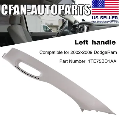 For Ram Truck Hand 1TE75BD1AA Dodge 1500 Grab Handles Front Driver Left Side • $44.66