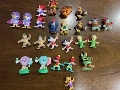 Disney Mini Plastic Figurine 24 Piece Lot 1990's - Heathcliff + Pirate M&M's • $7.95