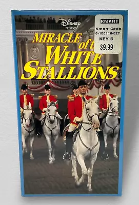 Disney Presents  Miracle Of The White Stallions  (VHS Tape  1997)  - NEW-SEALED • $9.97