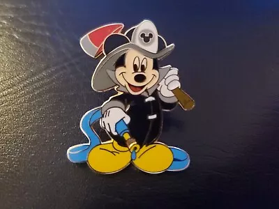 Disney  Rescue Series 2004 Mickey Mouse Fire Fighter Fireman Pin • $15