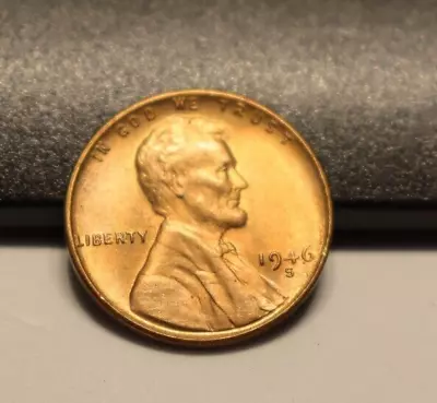 1946 S US Lincoln Cent 1 C Red Unc • $4.99