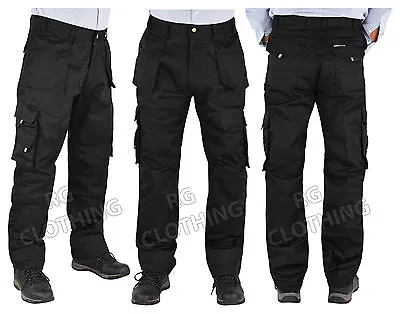 £19.99 • Buy Men's Quality Tuff-Stuff Workwear Kneepad Work Trousers/Combat 30-48 Leg 30,32.