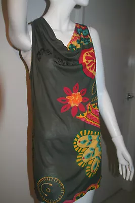 BNWT Desigual Racer Back Tank Size XL • $42.95