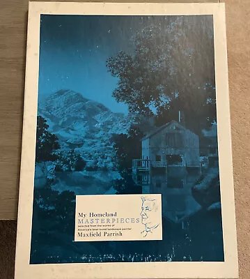 Maxfield Parrish Calendar 1964 In Original Box • $450