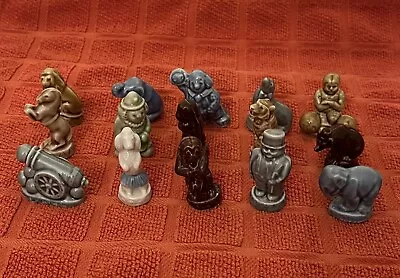 ❤️vtg Red Rose Tea Wade Ceramic Figurines. Complete Circus Set Of 15 • $40