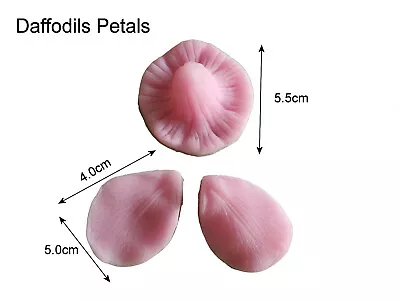 Daffodils Petals Silicone Veiner Molds #Ak035. Clay FlowersGum Paste Flowers. • $8.99