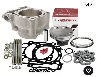 02-08 CRF450R CRF 450R 100mm Big Bore Cylinder Piston Top End Rebuild Parts Kit  • $599.99