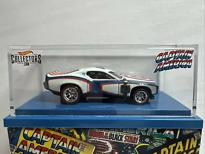 Hot Wheels RLC Captain America 75th Anniversary Car • $59.99