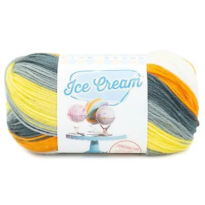 Lion Brand Ice Cream Yarn-Tiger Tail 923-257 • £12.08
