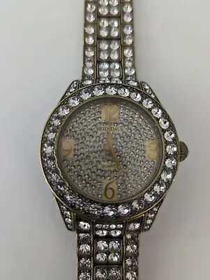 Heidi Daus Clear Crystal Wristwatch B9528 • $29.99