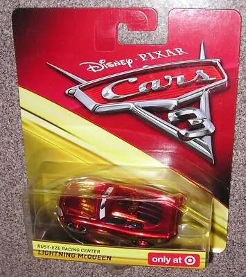 Disney Pixar Cars RUST_EZE Racing Center LIGHTNING McQUEEN Target Mattel DXV45 • $12