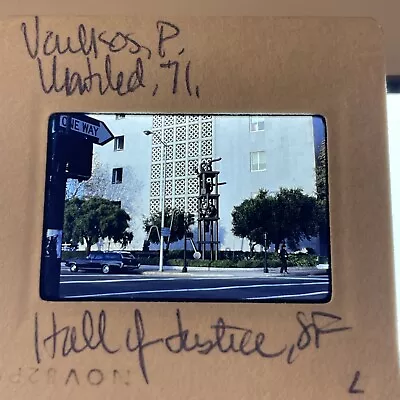 Peter Voulkos “Untitled Hall Of Justice San Francisco ” Funk Art 35mm Slide • $14.95