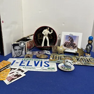 Elvis Lot. Assorted Items • $75