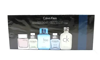 Calvin Klein Euphoria Men Eternity CK Free Blue Aqua & ONE EDT 10 ML Each • £40.50