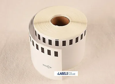 $28.99 • Buy 6 Rolls Of Labels123.net Brand-Fit Brother DK-2205 QL-700 QL-500 Continuous Roll
