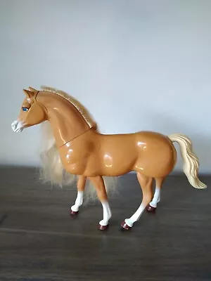 Barbie Beauty Walking Horse Mattel 1998 Vintage Palomino Preloved Used • $30