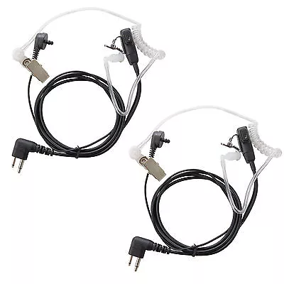 $11.95 • Buy 2-Pack 2-Pin Head Set For Motorola Radio AX CLS CP CT FD GP MU MV P RDU X Series