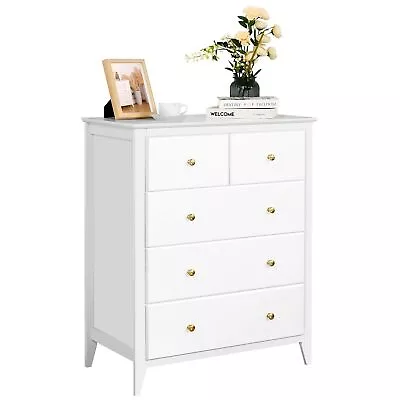 5/6 Drawer Dresser Wood Chest Of Drawers With Storage Storage Cabinet • $149.99