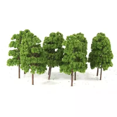 10pcs Trees Model Train Railroad Wargame Diorama Garden • $18.43